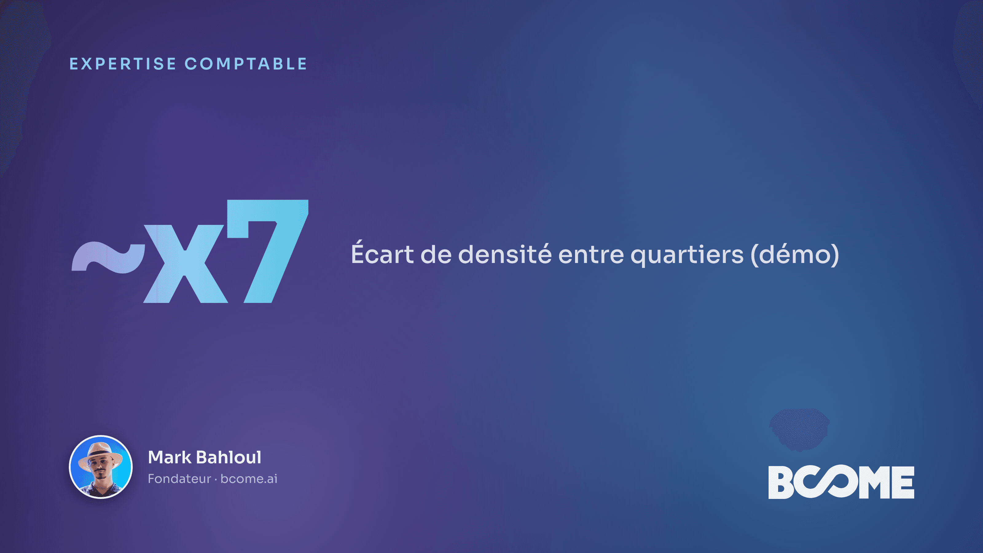 Carte IA de densité des créations d'entreprises par quartier, prospection ciblée pour cabinet d'expertise comptable